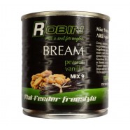 Підгодовування для риби, мікс з 9-ти зерен, Robin, Лящ, об'єм 200мл, смак Арахіс-Ваніль